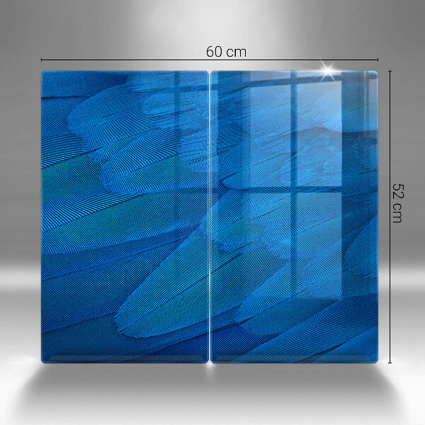 Cache plaque de cuisson Plumes d'oiseaux