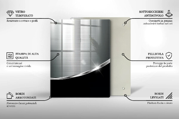 Protection pour plaque de cuisson Couleur bleue