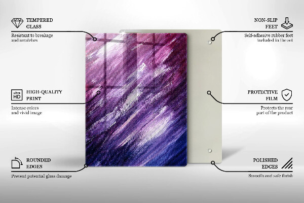 Protection pour plaque de cuisson Couleur grise