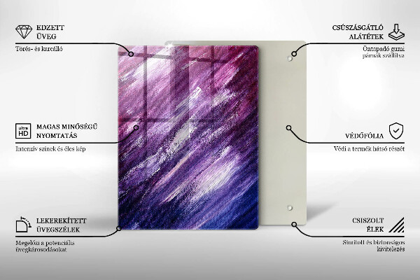 Protection pour plaque de cuisson Couleur grise