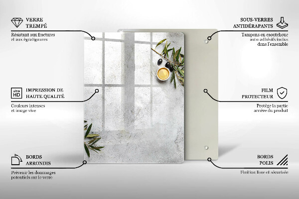 Protection pour plaque de cuisson Couleur verte