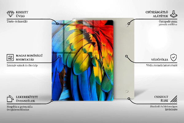 Protection pour plaque de cuisson bleu marine