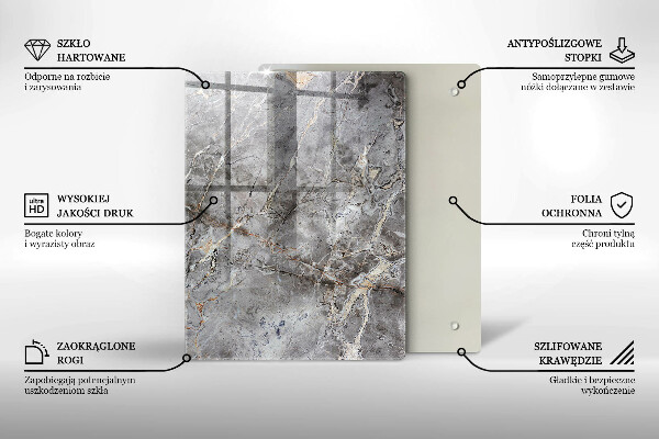 Protection pour plaque de cuisson Couleur bleue