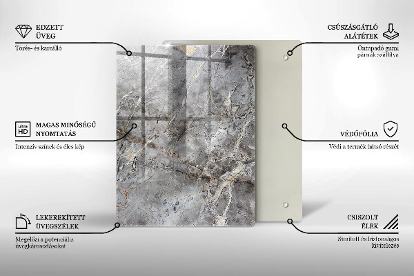 Protection pour plaque de cuisson Couleur bleue