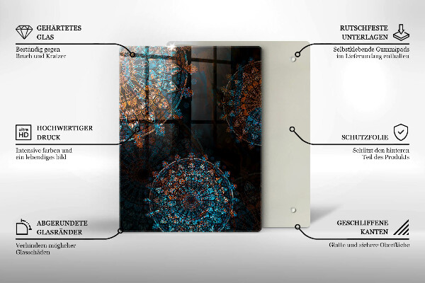 Protection pour plaque de cuisson Couleur noire