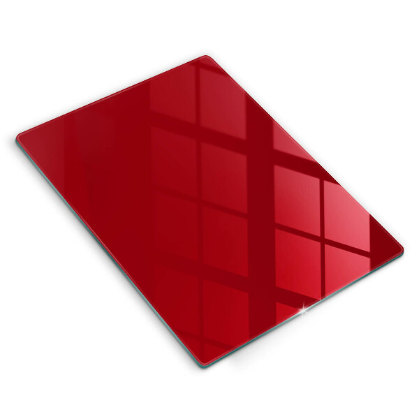 Protection pour plaque de cuisson couleur rouge