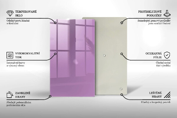 Protection pour plaque de cuisson Couleur violette