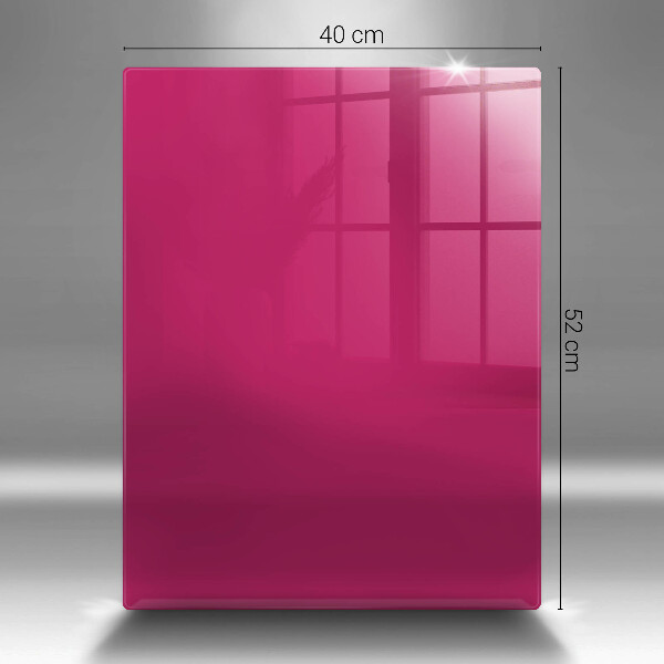 Protection pour plaque de cuisson Couleur rose