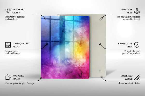 Protection pour plaque de cuisson Couleur rose