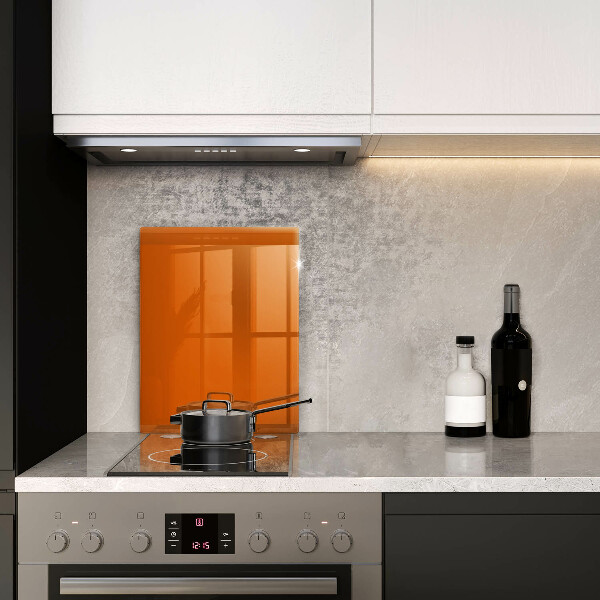 Protection pour plaque de cuisson couleur orange