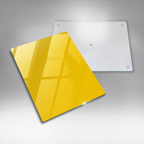 Protection pour plaque de cuisson Jaune