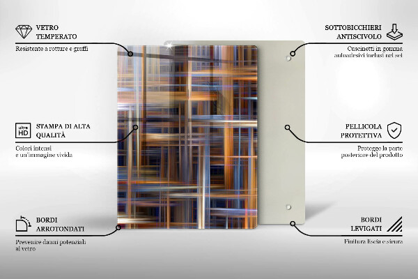 Protection pour plaque de cuisson Jaune