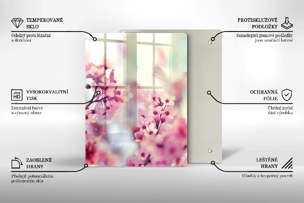 Protection pour plaque de cuisson Planche de bois foncé