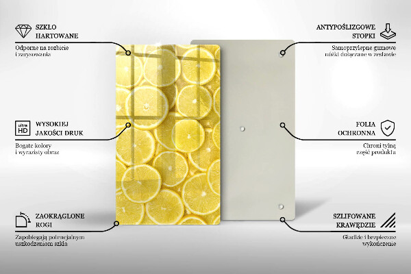 Protection pour plaque de cuisson Citron