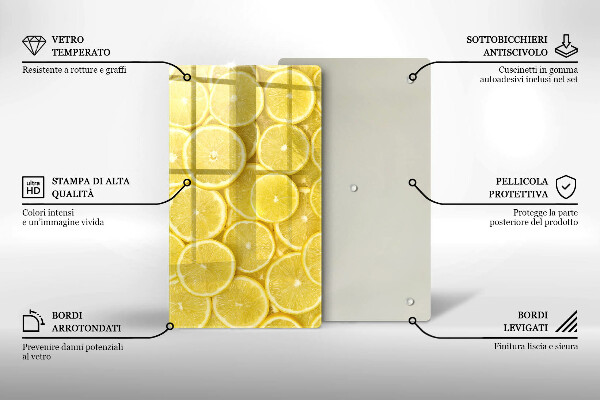 Protection pour plaque de cuisson Citron
