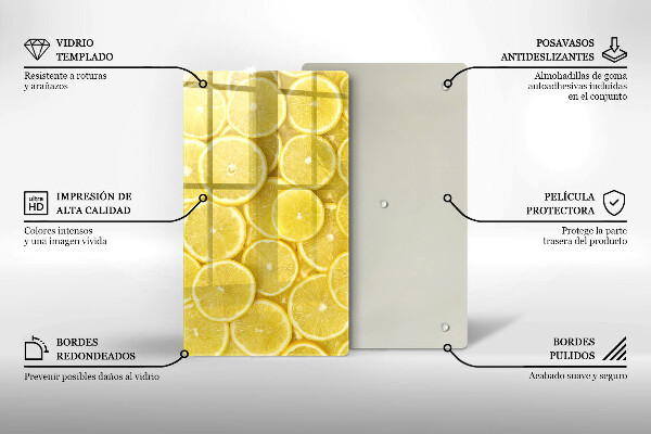 Protection pour plaque de cuisson Citron