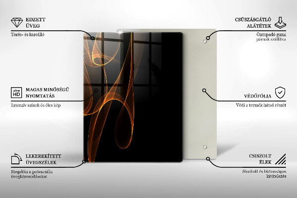 Protection pour plaque de cuisson Légumes verts