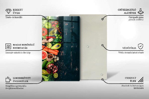 Protection pour plaque de cuisson Fruits et légumes