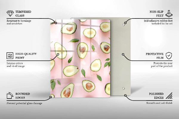 Protection pour plaque de cuisson Fruits et légumes