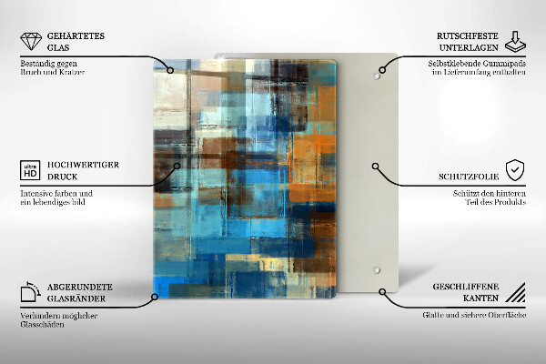 Protection pour plaque de cuisson Épices colorées