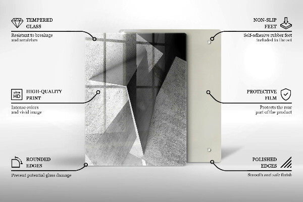 Protection pour plaque de cuisson Texture du bois