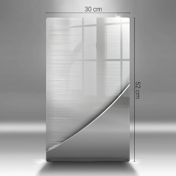 Planche à découper verre Formes métalliques