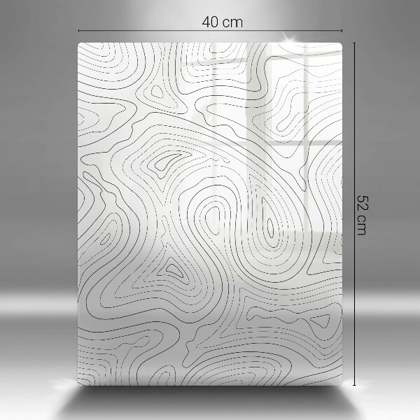 Planche à découper verre Formes abstraites