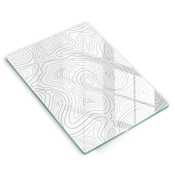 Planche à découper verre Formes abstraites