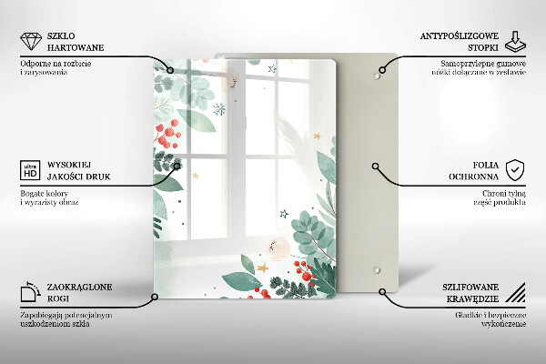 Planche à découper verre Formes abstraites