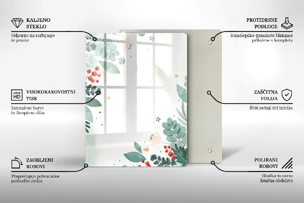 Planche à découper verre Formes abstraites