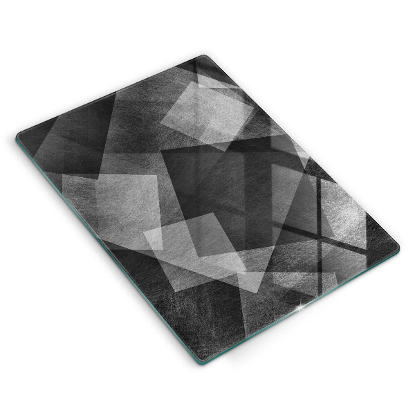 Protection pour plaque de cuisson Abstraction géométrique