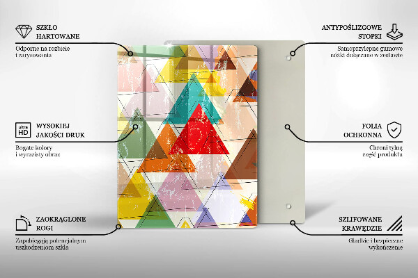 Protection pour plaque de cuisson Ciel coloré