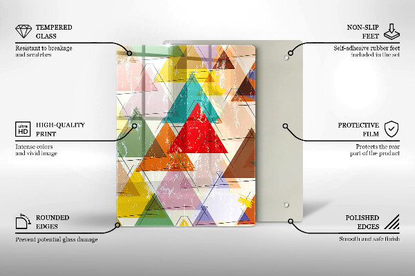 Protection pour plaque de cuisson Ciel coloré