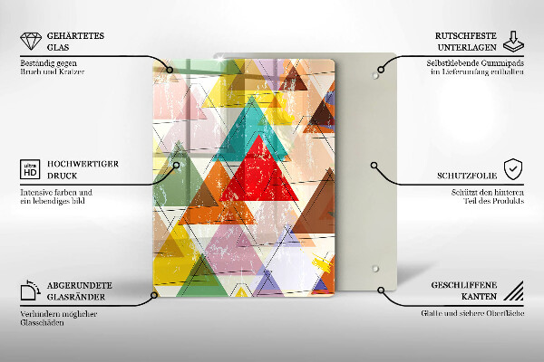 Protection pour plaque de cuisson Ciel coloré