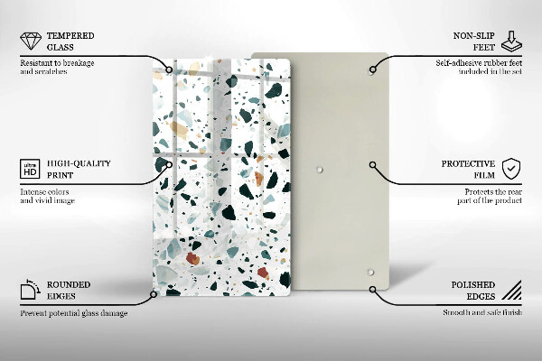 Protection pour plaque de cuisson Grès clair