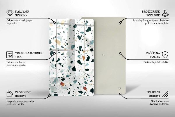 Protection pour plaque de cuisson Grès clair