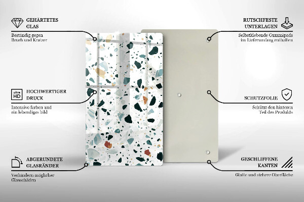 Protection pour plaque de cuisson Grès clair