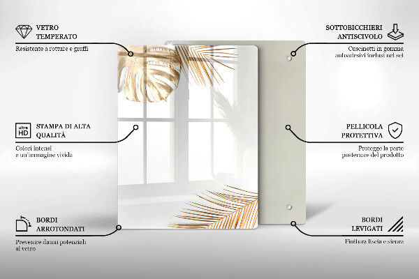 Protection pour plaque de cuisson Grès clair