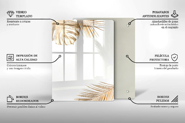 Protection pour plaque de cuisson Grès clair