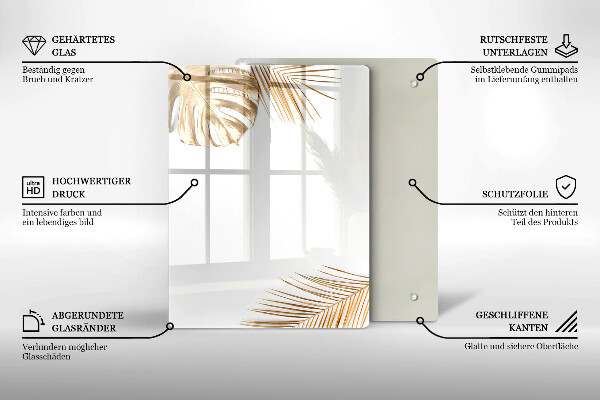 Protection pour plaque de cuisson Grès clair