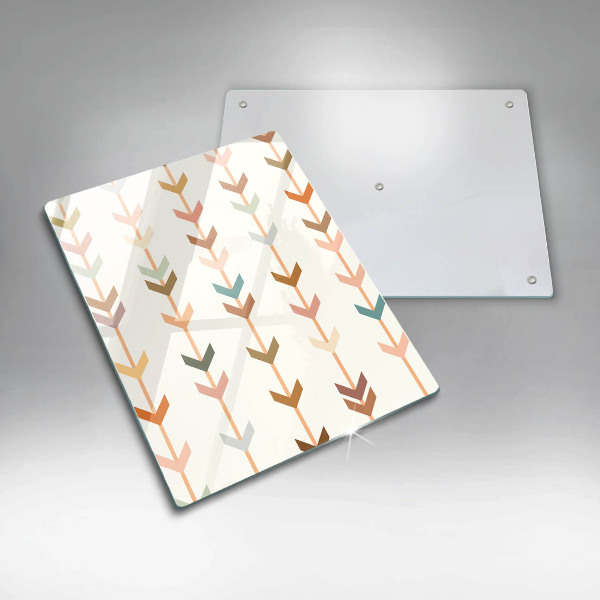 Protection pour plaque de cuisson Éléments géométriques