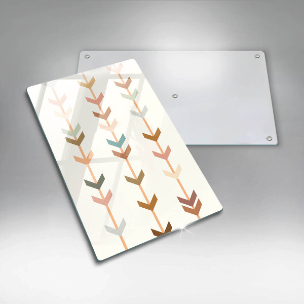 Protection pour plaque de cuisson Éléments géométriques