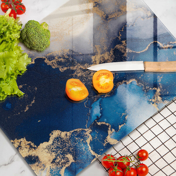 Protection pour plaque de cuisson Fond élégant et or