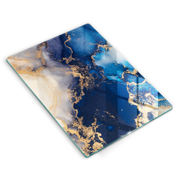 Protection pour plaque de cuisson Fond élégant et or