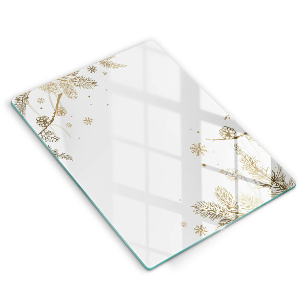 Protection pour plaque de cuisson Décorations d'hiver