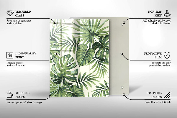 Protection pour plaque de cuisson Décorations d'hiver