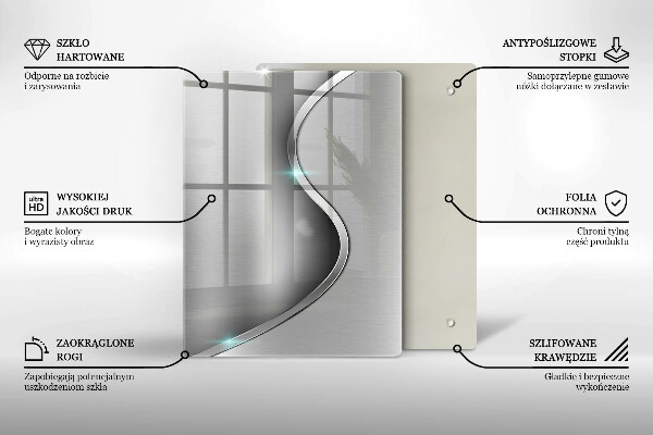 Protection pour plaque de cuisson Fond de géométrie 3D