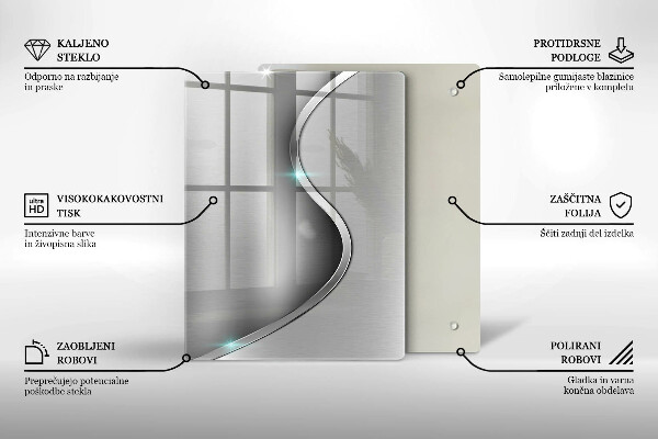 Protection pour plaque de cuisson Fond de géométrie 3D