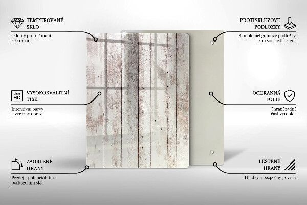 Planche à découper verre Abstraction d'encre