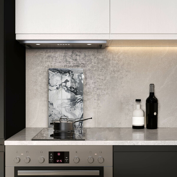 Planche à découper verre Abstraction d'encre